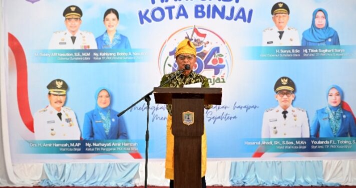 HUT ke-154 Binjai,  Wagub Surya Sebut Momentum Perkuat Optimisme dan Kemajuan Daerah