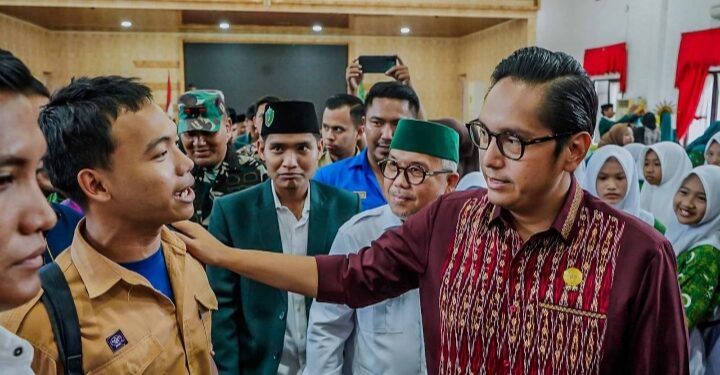 Rico Waas Ajak Pelajar IPA Kota Medan Kompak Tolak Judi Online