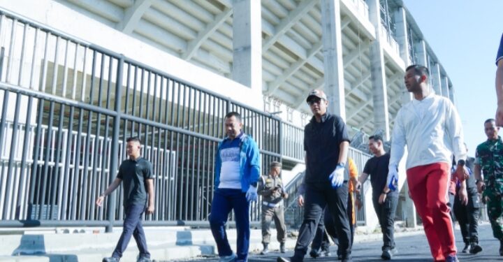 Sinergi Kuat Forkopimda: Rico Waas, Kapolrestabes, dan Dandim Kompak Siapkan Stadion Teladan Sambut AFF U-19