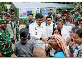 Dukung Karya Bakti Skala Besar TNI AD, Bobby Nasution Harapkan Percepatan Infrastruktur di Kepulauan Nias