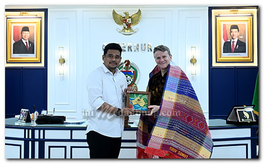 Gubernur Bobby Nasution Promosikan Sumut ke Dubes Australia sebagai Gerbang Investasi Indonesia Barat