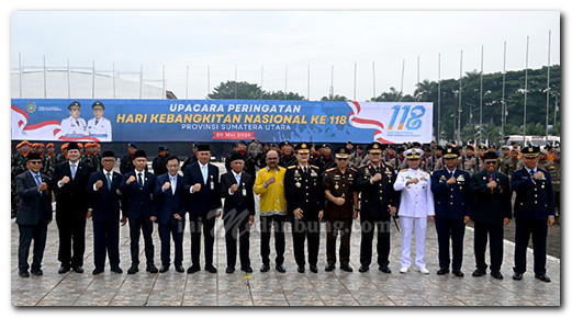 Harkitnas 2026 di Sumut, Wagub Surya Tekankan Kolaborasi untuk Kesejahteraan Masyarakat