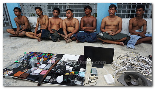 Tujuh Ditangkap Pomal Kodaeral I Gerebek Sarang Narkoba di Belawan
