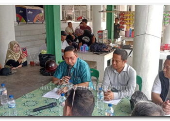 Keluhkan Sepi Pembeli Ketua DPRD Medan Tinjau Pasar Aksara Baru