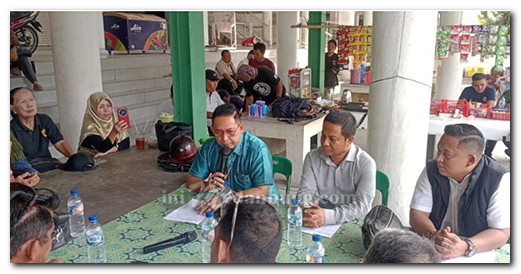 Keluhkan Sepi Pembeli Ketua DPRD Medan Tinjau Pasar Aksara Baru