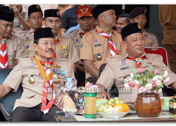 Bupati Syah Afandin Buka Jambore Cabang Langkat 2026, Tegaskan Pramuka Pemersatu Bangsa