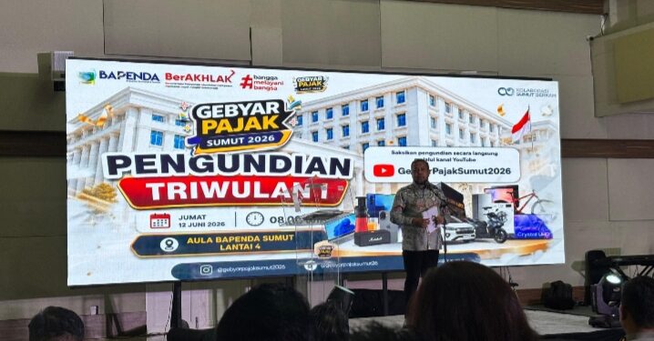 Bapenda Sumut Undi 936 Hadiah Gebyar Pajak 2026, Dorong Warga Taat Bayar Pajak