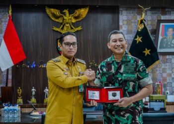 Silaturahmi dengan Pangdam I/BB, Rico Waas Perkuat Sinergi Pemko Medan dan TNI