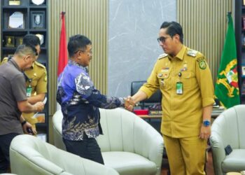Terima Audiensi GKPS Maranatha Resort Medan Selatan, Rico Waas Dukung Peningkatan Sarana Rumah Ibadah