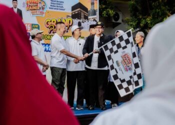 Rico Waas Lepas Peserta Fun Walk MUI Medan, Semarakkan Pekan KHAS 2026