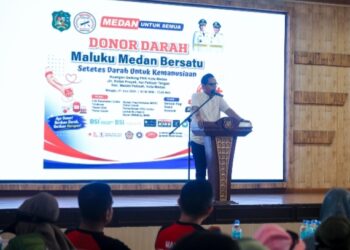 Belum Dilantik Sudah Beri Manfaat, Rico Waas Apresiasi Aksi Sosial Maluku Medan Bersatu