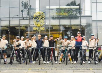 Kayuh 21 Km Bersama Forkopimda, Zakiyuddin Harahap Pantau Kota Medan dan Perkuat Sinergi