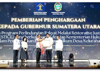 Bobby Nasution Bersama Mehum Resmikan 6.110 Posbankum, Akses Bantuan Hukum Kini Hadir di Seluruh Desa dan Kelurahan