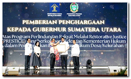 Bobby Nasution Bersama Mehum Resmikan 6.110 Posbankum, Akses Bantuan Hukum Kini Hadir di Seluruh Desa dan Kelurahan