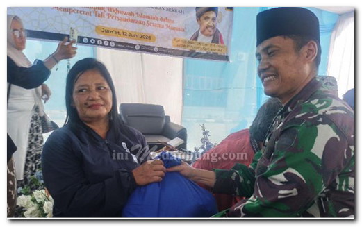 Imigrasi Berkolaborasi dengan Belawan Berkah Menggelar Tausyiah dan Bakti Sosial