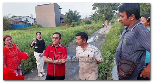 DPRD Minta SDABMBK Perbaiki Skala Prioritas Jalan Rusak di Mabar Hilir