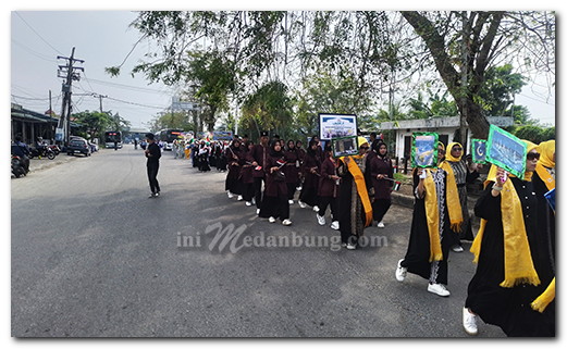 UBKM-MU Gerak Jalan Santai Menyambut 1 Muharam 1448 H di Belawan