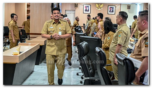 Gubernur Bobby Nasution Minta Realisasi Program Prioritas Daerah Dipercepat