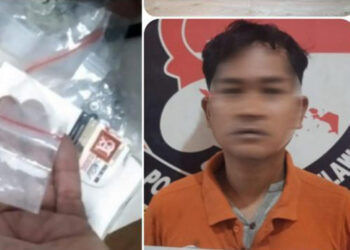 Petugas Polres Pelabuhan Belawan Diserang Batu Dan Panah Saat Menangkap Bandar Narkoba