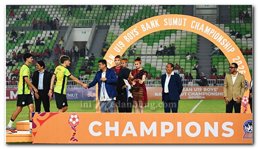 Australia Juara Piala AFF U-19 2026, Sumut Sukses Tunjukkan Kapasitas Tuan Rumah Internasional