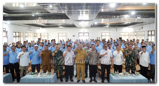 Syah Afandin Buka Raker KONI Langkat, Targetkan Prestasi Gemilang di PORPROVSU