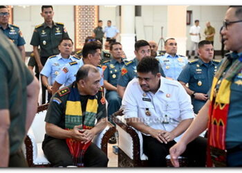 Dihadapan Pasis Sesko TNI, Gubernur Bobby Tekankan Pentingnya Mitigasi Ancaman Megathrust