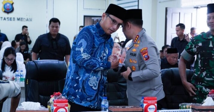 Rico Waas Suarakan Semangat “Medan untuk Semua” di Doa Bersama Hari Bhayangkara ke- 80