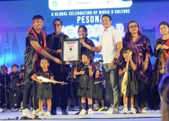 Ribuan Warga Padati Pesona Colorful Medan, Pecahkan Rekor Dunia Permainan Kulcapi
