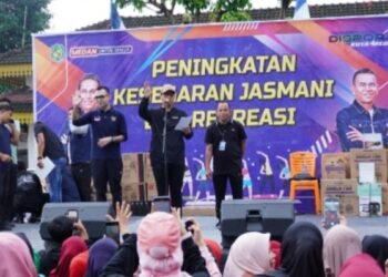 Semarak HUT ke-436 Kota Medan di Amplas, Wali Kota Medan Berkomitmen Benahi Infrastruktur dan Kesejahteraan Masyarakat