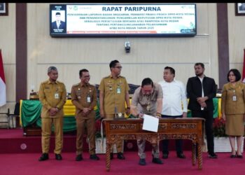 Ranperda Pertanggungjawaban Pelaksanaan APBD TA 2025 Disetujui, Wali Kota Medan Apresiasi Sinergitas Antara Legislatif dan Eksekutif