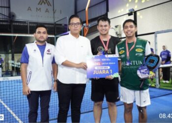 Tutup Turnamen Padel, Wali Kota Medan: Semangat Olahraga Energi Baru Membangun Medan