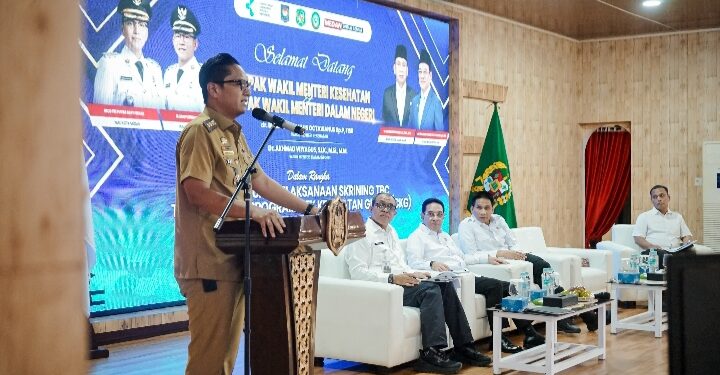 Wamenkes dan Wamendagri Tinjau Skrining TB, Rico Waas Tegaskan Komitmen Pemko Medan Percepat Penanggulangan TB