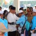Pemko Tebing Tinggi Lepas Keberangkatan 82 Jemaah Haji Menuju Tanah Suci