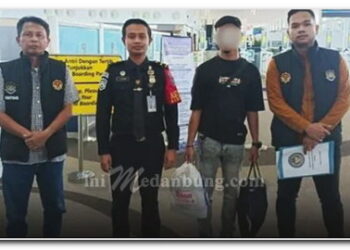 Imigrasi Belawan Deportasi Seorang WNA Malaysia ke Negara Asal