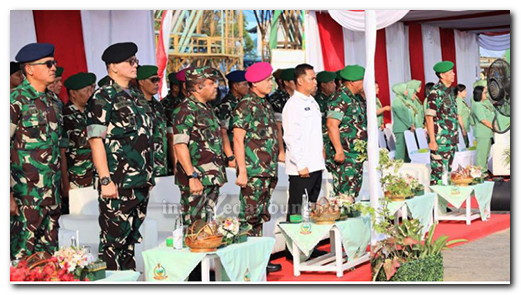 Pengawal Kedaulatan di Ujung Negeri Tonif 122/Ts Dilepas dari Belawan