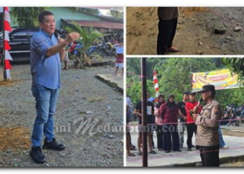 Berlangsung Meriah, Turnamen Desa Aman Damai Dibuka Edi Bahagia Sinuraya