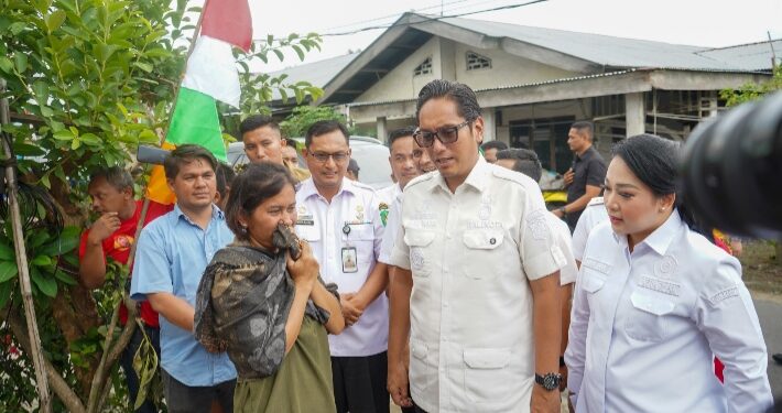 Rico Waas Tinjau Rehabilitasi 3 RTLH di Medan Tuntungan, 213 Unit Ditargetkan Rampung