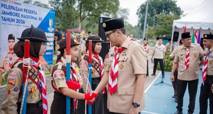 Rico Waas Lepas Kontingen Pramuka Medan ke Jamnas XII: Jaga Nama Baik Kota, Bangun Jejaring, Bawa Pulang Pengalaman
