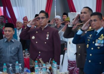Peringati HUT Ke-81 RI, Wali Kota Medan Ikuti Upacara Detik-Detik Proklamasi Secara Live Streaming