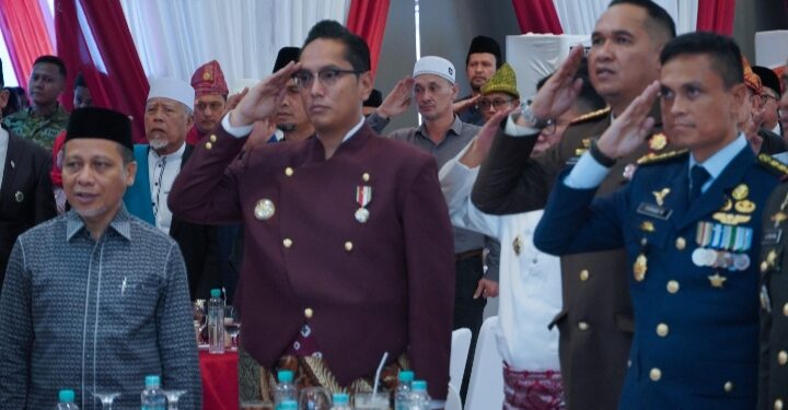 Peringati HUT Ke-81 RI, Wali Kota Medan Ikuti Upacara Detik-Detik Proklamasi Secara Live Streaming