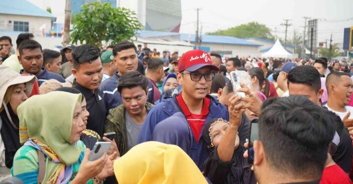 Semarak CFD Belawan, Rico Waas Dekatkan Pelayanan Publik ke Warga Medan Utara