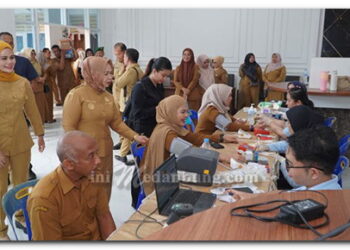 Plt. Bupati Tiorita Ajak ASN Langkat Rutin Donor Darah
