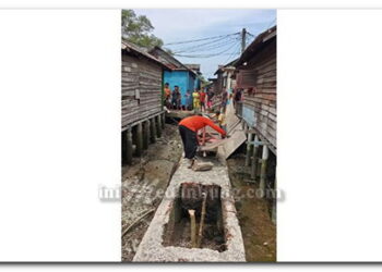 Warga Bergotong Royong Memperbaiki Jalan Rusak, Pemko Medan – PT Pelindo Menutup Mata & Telinga