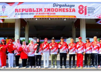 Ribuan Warga Tebing Tinggi Padati Lapangan Merdeka Meriahkan Semarak HUT ke-81 RI