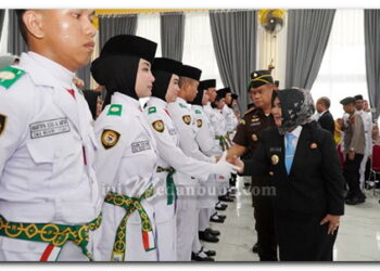 Plt. Bupati Tiorita Tegaskan, Paskibraka Harus Jadi Generasi Pejuang Indonesia Maju