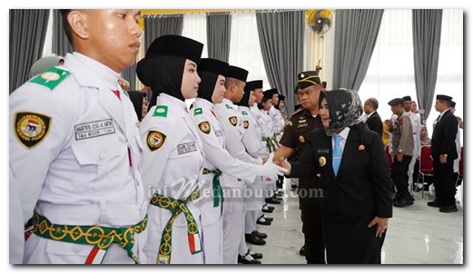 Plt. Bupati Tiorita Tegaskan, Paskibraka Harus Jadi Generasi Pejuang Indonesia Maju