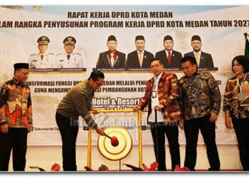 Walikota Medan Buka Raker DPRD Medan Dorong Pertumbuhan Ekonomi