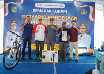 Dinas Pendidikan dan Kebudayaan Medan Juara Umum Semarak Korpri Gebyar Kemerdekaan RI