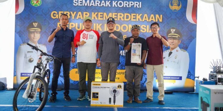 Dinas Pendidikan dan Kebudayaan Medan Juara Umum Semarak Korpri Gebyar Kemerdekaan RI