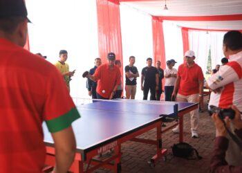 Ribuan Jajaran Pemko Medan Semarakkan HUT RI Lewat Semarak Korpri Gebyar Kemerdekaan RI di Taman Cadika